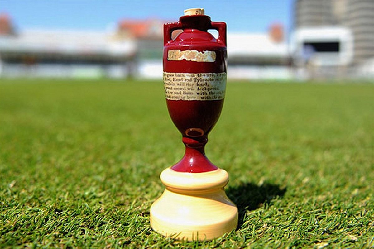 Image result for cricket oldest rivalry ashes trophy