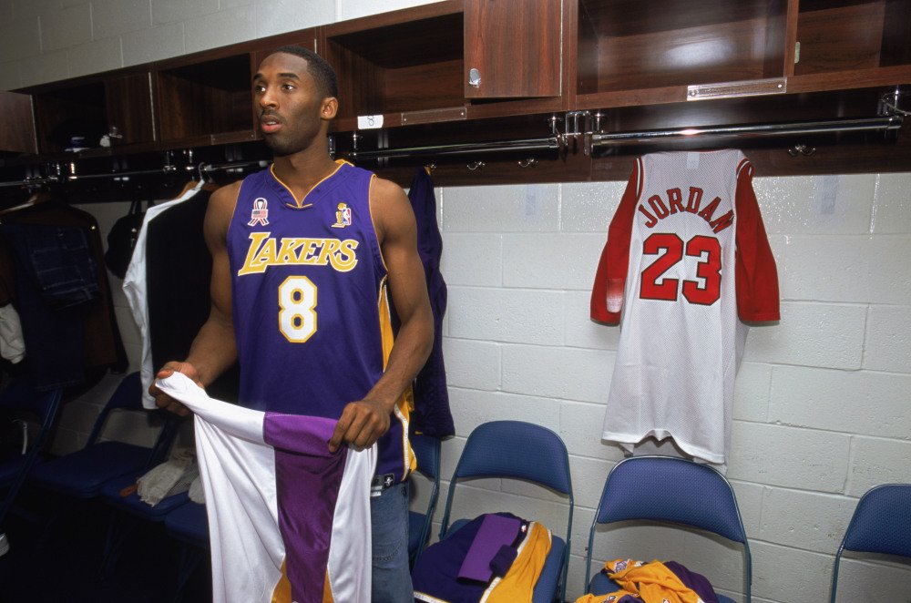 When Kobe Bryant Sent Fans Into A Frenzy By Sporting A Michael Jordan  Jersey - EssentiallySports