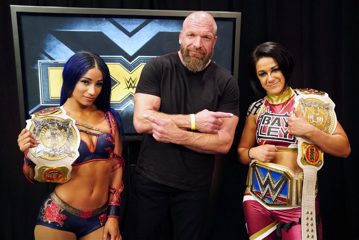 Triple H puts up an Incredibly Sweet Appreciation Post for Sasha Banks and  Bayley - EssentiallySports