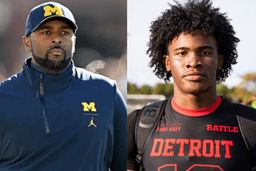 Sherrone Moore, Bryce Underwood
