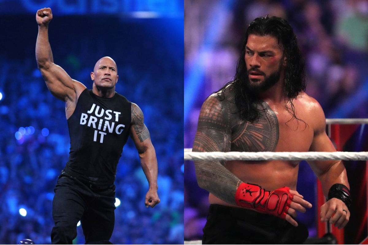 Dwayne Johnson Roman Reigns
