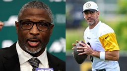 Aaron Glenn and Aaron Rodgers