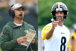 Aaron Rodgers and Matt LaFleur