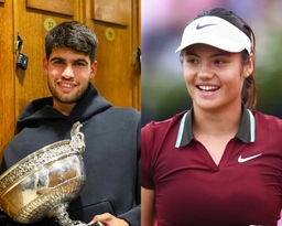 Carlos Alcaraz and Emma Raducanu