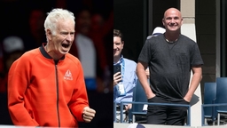 Andre Agassi, John McEnroe
