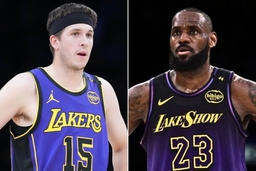 Austin Reaves and LeBron James