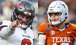Baker Mayfield and Arch Manning