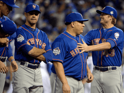 Bartolo Colon with team METS