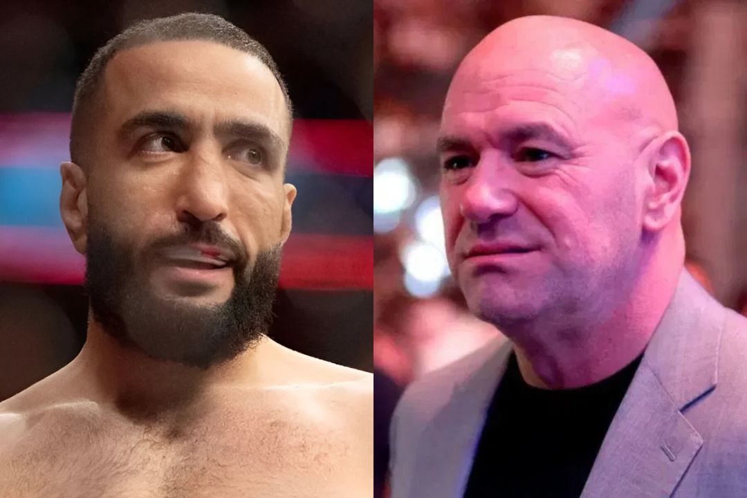 Belal Muhammad and Dana White