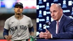 Brian Cashman and Marcus Stroman