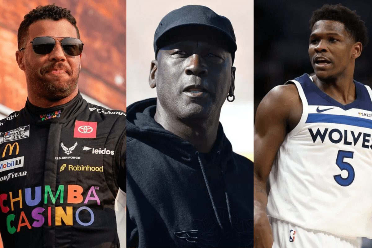 Bubba Wallace, Michael Jordan, Ant