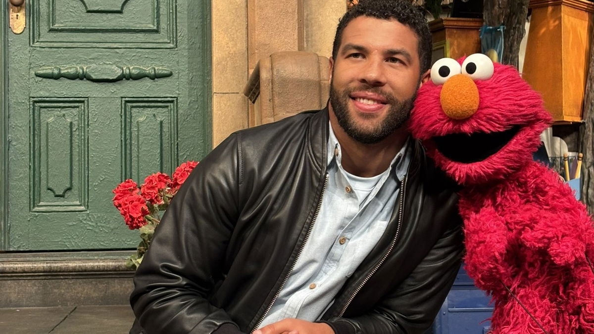 Bubba Wallace Sesame Street