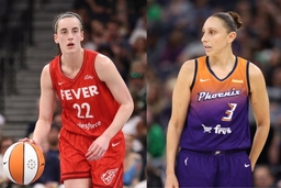 Caitlin Clark and Diana Taurasi