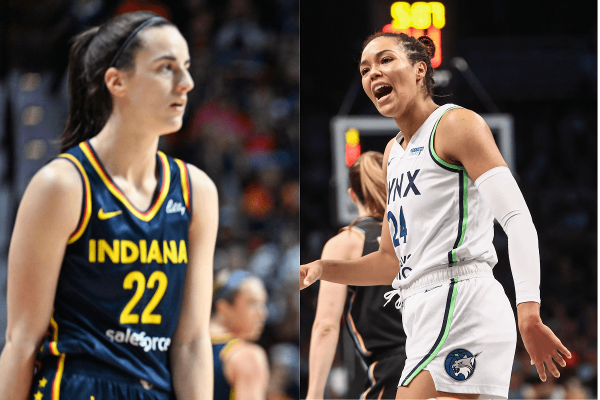 Caitlin Clark and Napheesa Collier