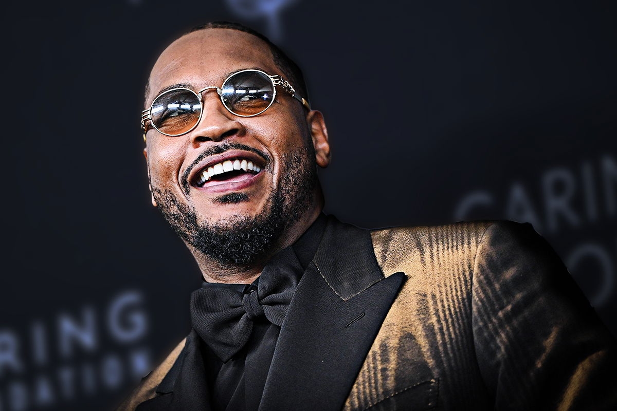 NY: 2024 Kering For Women Dinner &#8211; Arrivals Carmelo Anthony attends the 2024 Kering for Women dinner at The Pool, New Yo
