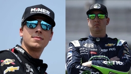 Carson Hocevar, Kyle Busch