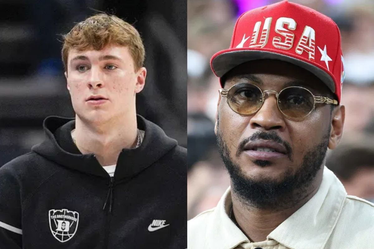 Cooper Flagg, Carmelo Anthony