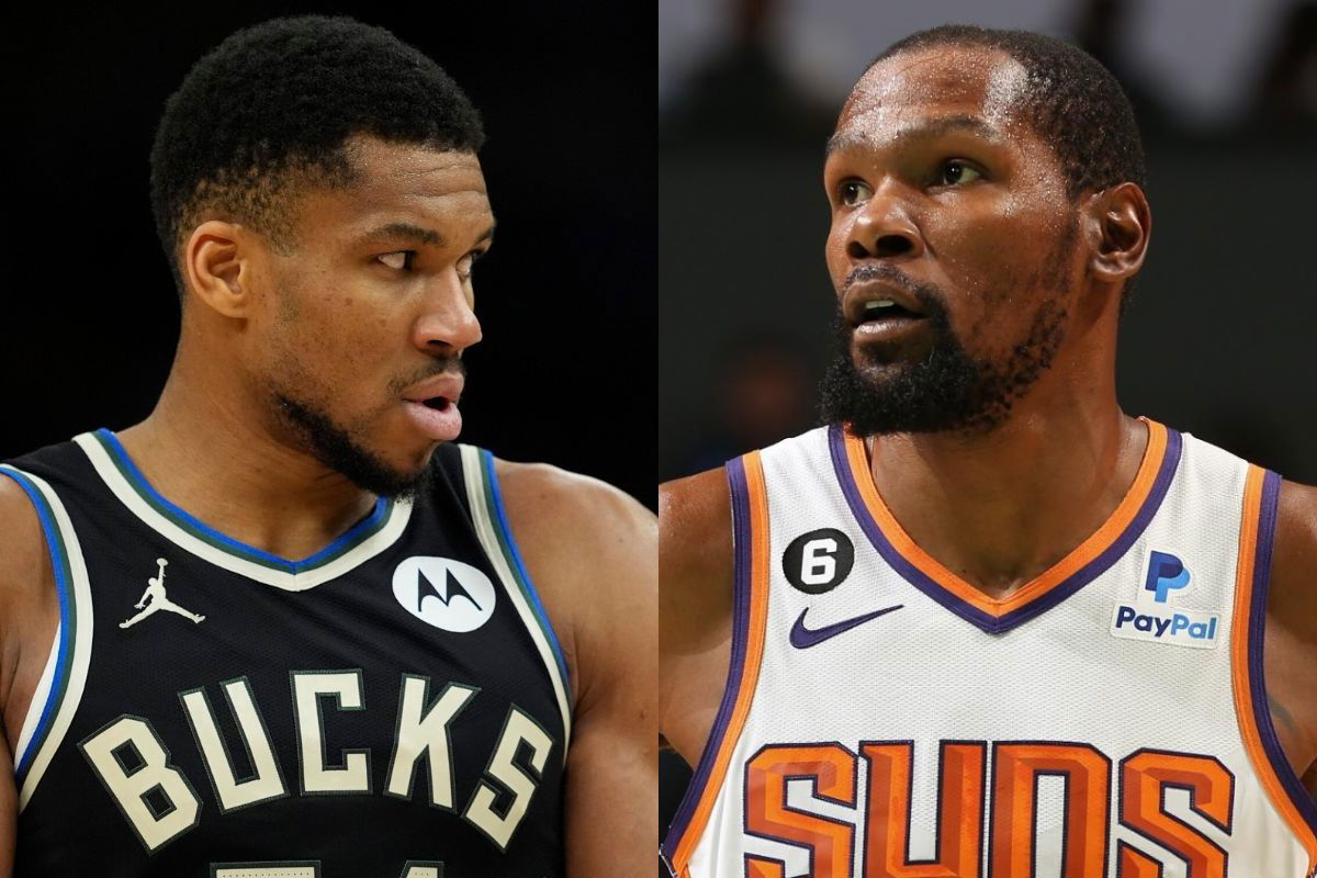 Giannis Antetokounmpo, Kevin Durant