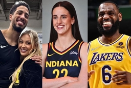 Tyrese Haliburton, Jade Jones, Caitlin Clark, LeBron James
