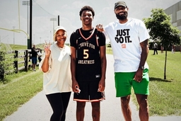 Savannah James, Bryce James, LeBron James