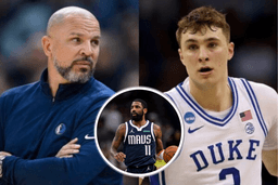 Jason Kidd, Cooper Flagg, Kyrie Irving