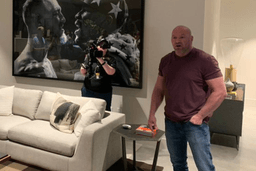 Dana White at his office