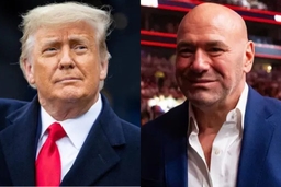 Donald Trump and Dana White