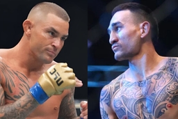 Dustin Poirier and Max Holloway