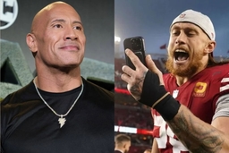 Dwayne-Johnson-George-Kittle