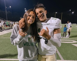Dylan Raiola and Taylor Raiola