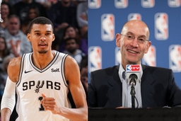 Victor Wembanyama, Adam Silver