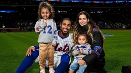 Francisco Lindor and his family