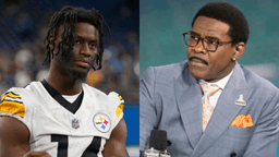 George Pickens and Michael Irvin