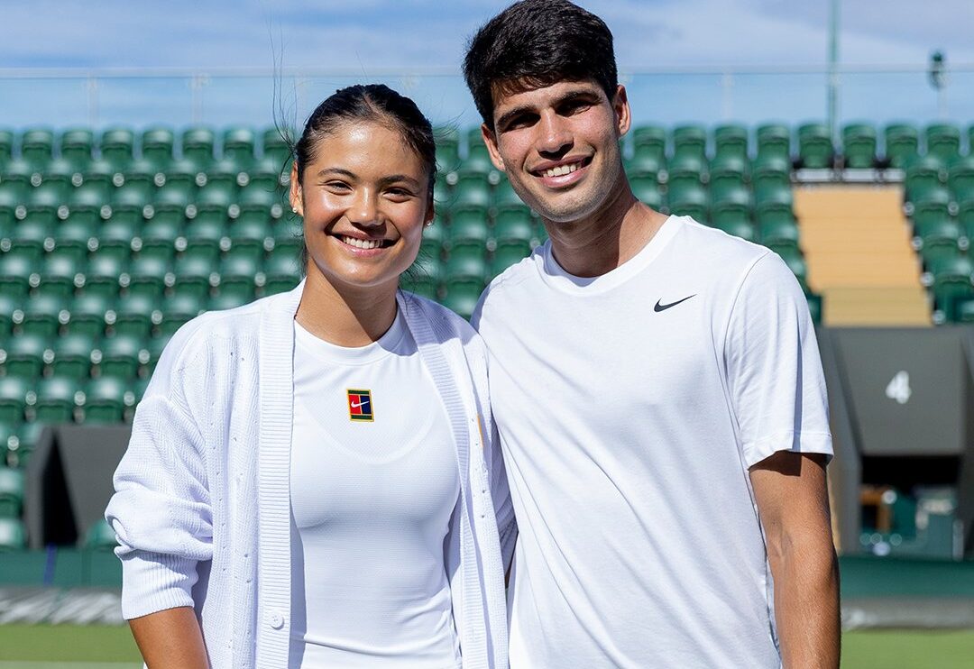 Emma Raducanu and Carlos Alcaraz