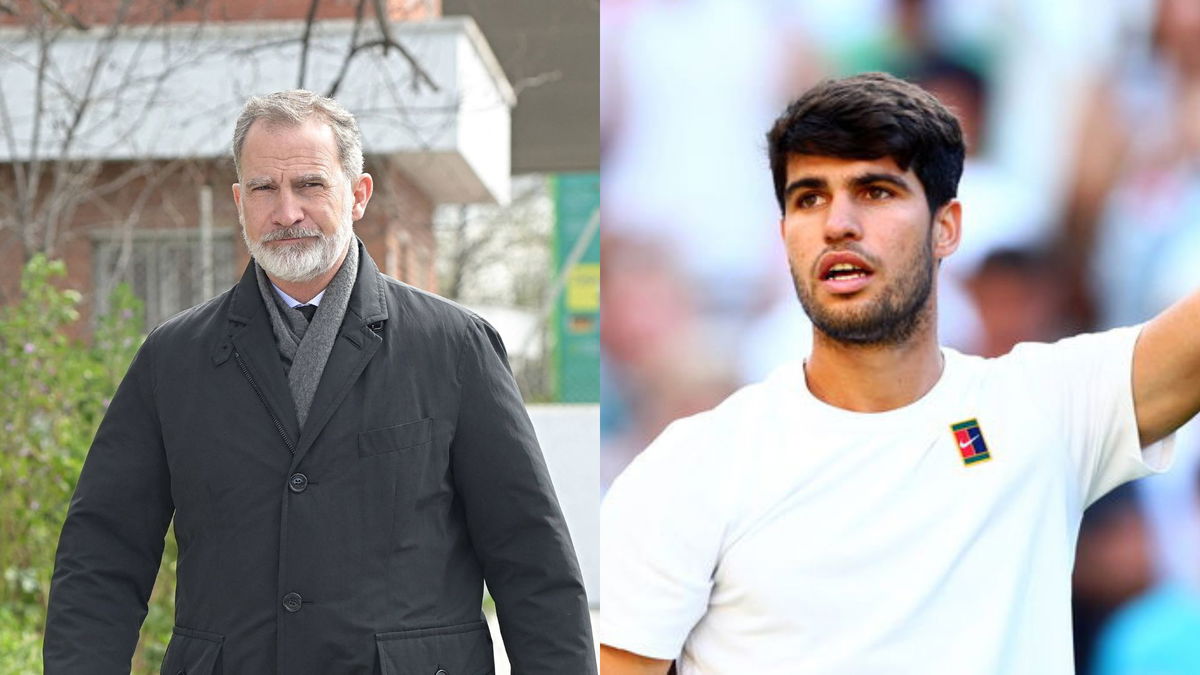 King Felipe VI, Carlos Alcaraz