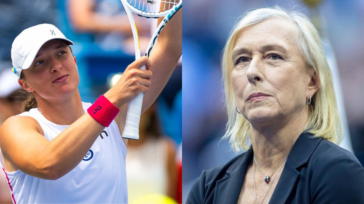 Iga Swiatek, Martina Navratilova