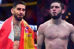 Ilia Topuria and Islam Makhachev