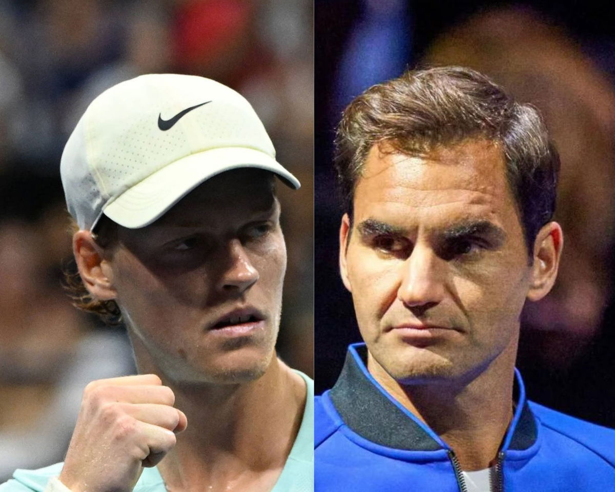 Jannik Sinner, Roger Federer