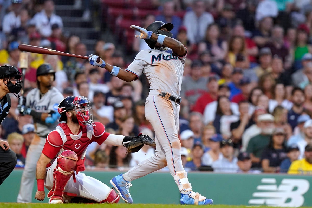 Marlins Red Sox Baseball