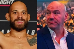 Jean Silva and Dana White