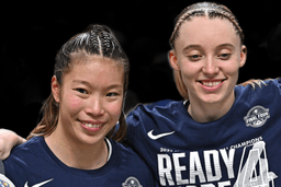 Kaitlyn Chen and Paige Bueckers