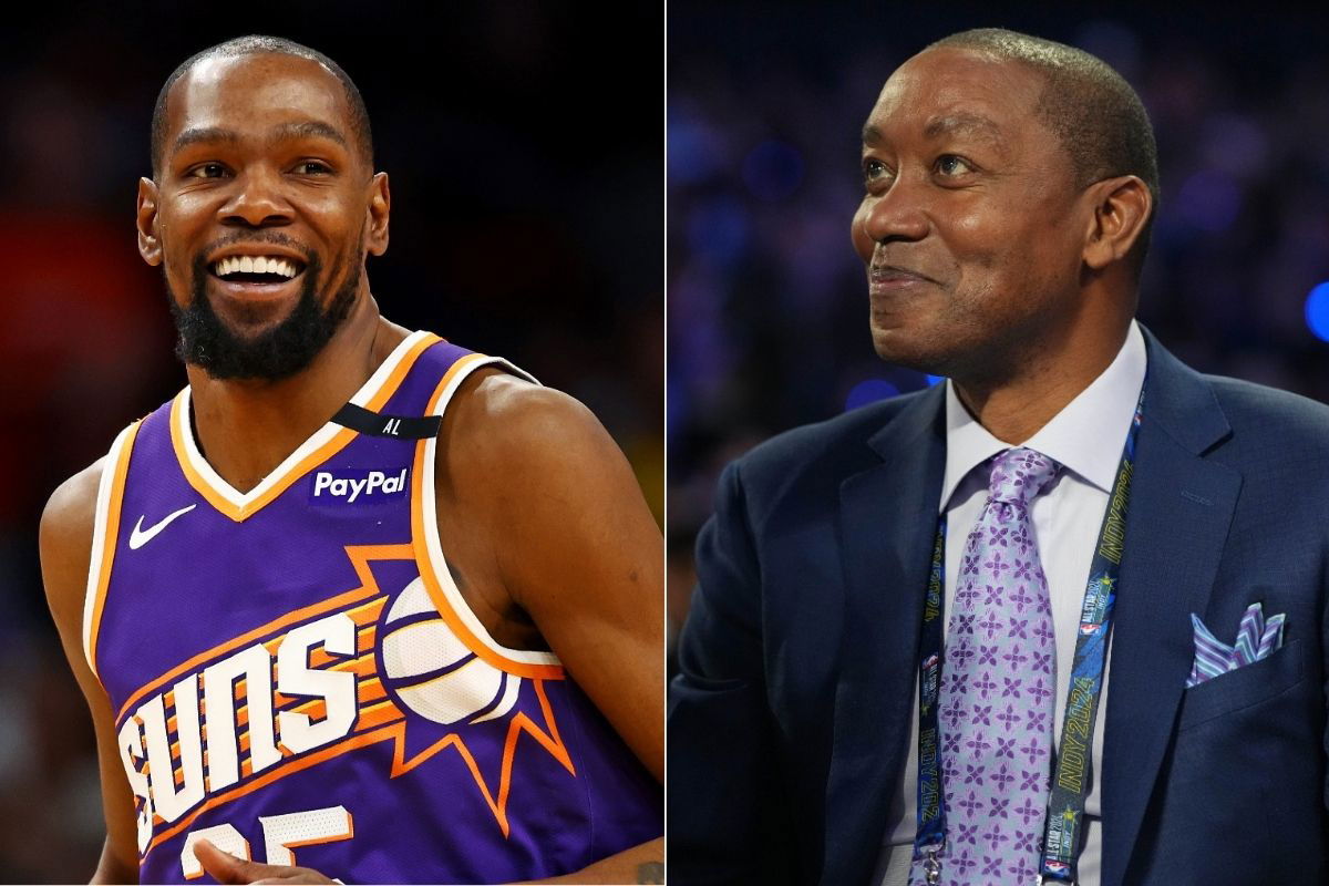 Kevin Durant and Isiah Thomas