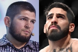 Khabib Nurmagomedov and Ilia Topuria