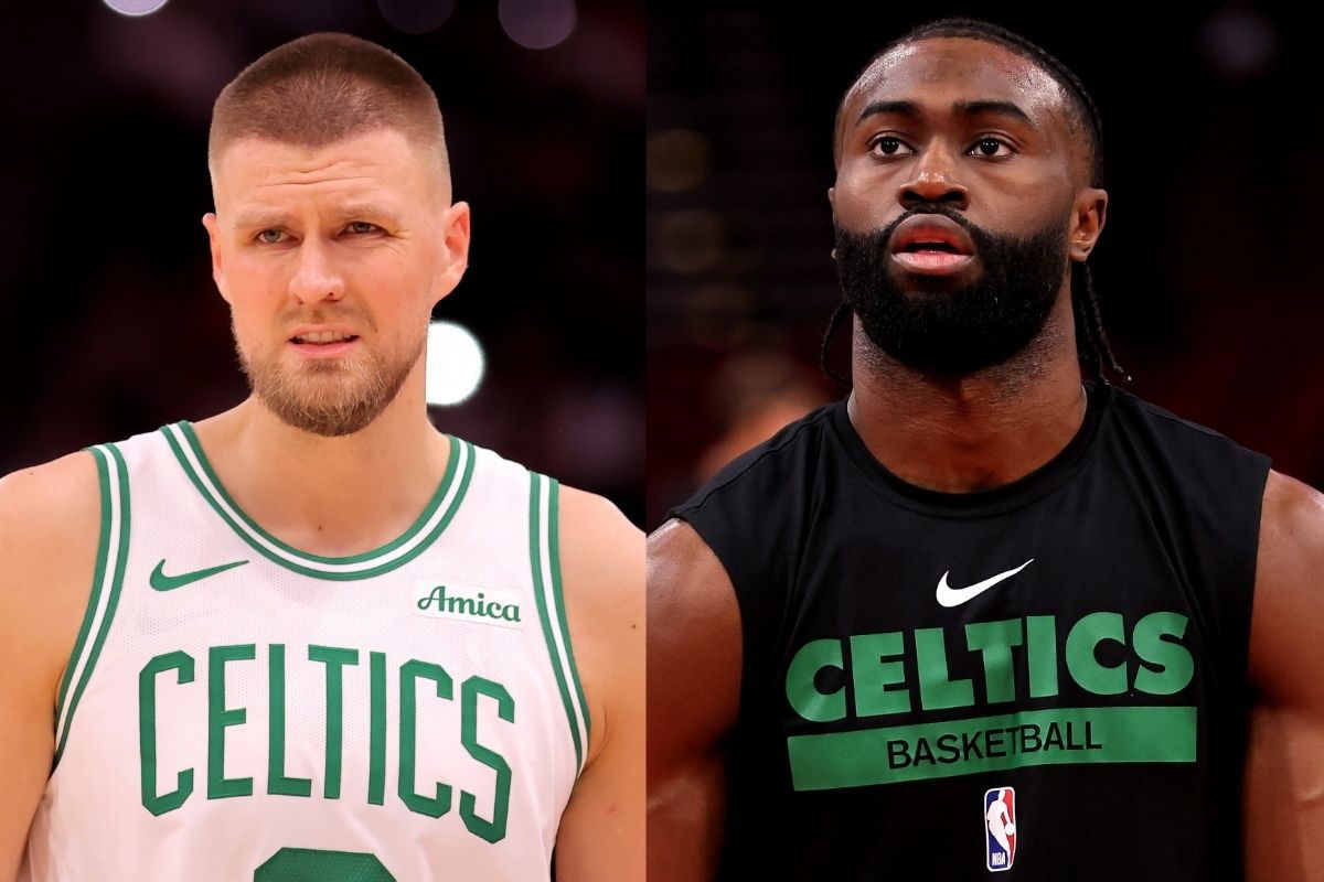 Kristaps Porzingis, Jaylen Brown