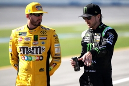 Kyle Busch and Kurt Busch