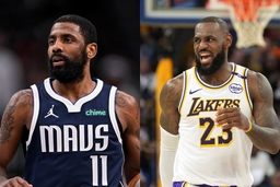 Kyrie Irving and LeBron James
