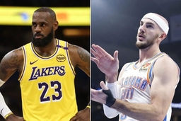 LeBron James Alex Caruso FI