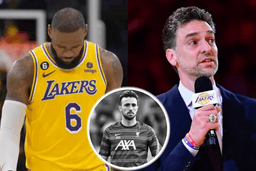 LeBron James, Pau Gasol Diogo Jota