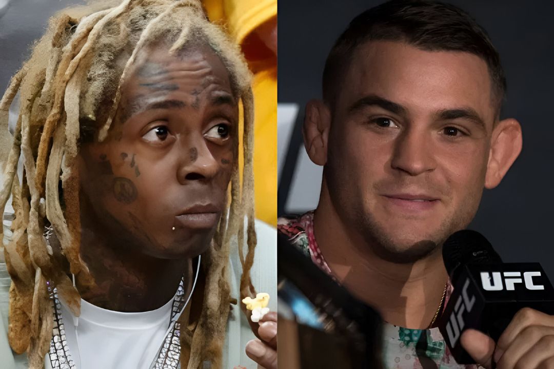 Lil Wayne and Dustin Poirier