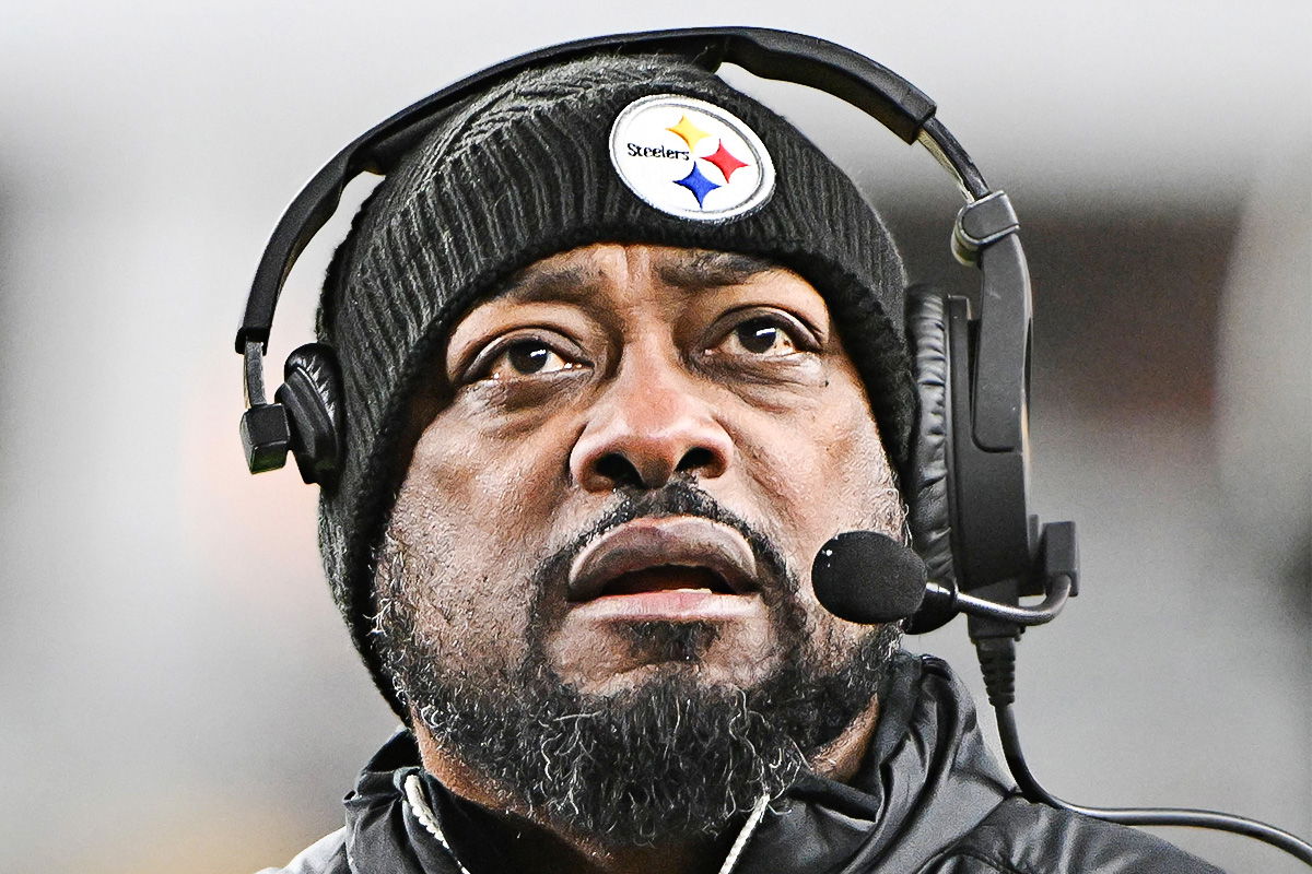 Mike Tomlin of the Steelers